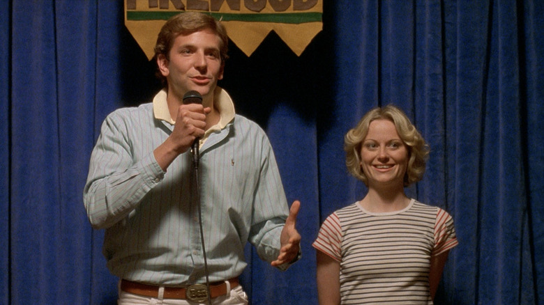 Bradley Cooper and Amy Poehler in Wet Hot American Summer