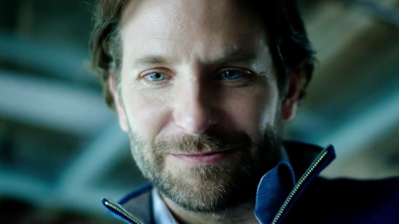 Bradley Cooper as Eddie Morra smiling in the Limitless TV show