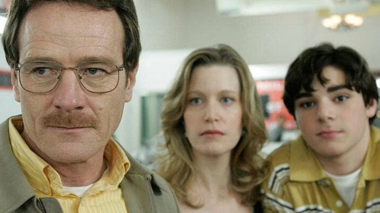 Bryan Cranston Anna Gunn RJ Mitte Breaking Bad