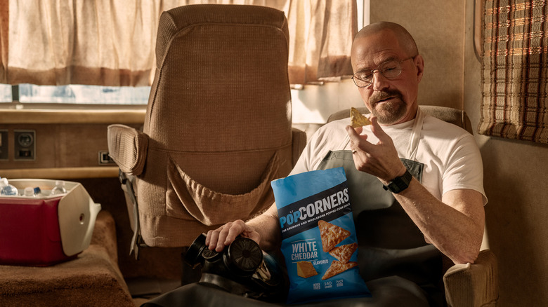 Bryan Cranston in PopCorners' Superbowl LVII ad