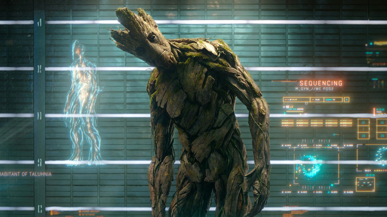 Groot in Guardians of the Galaxy.