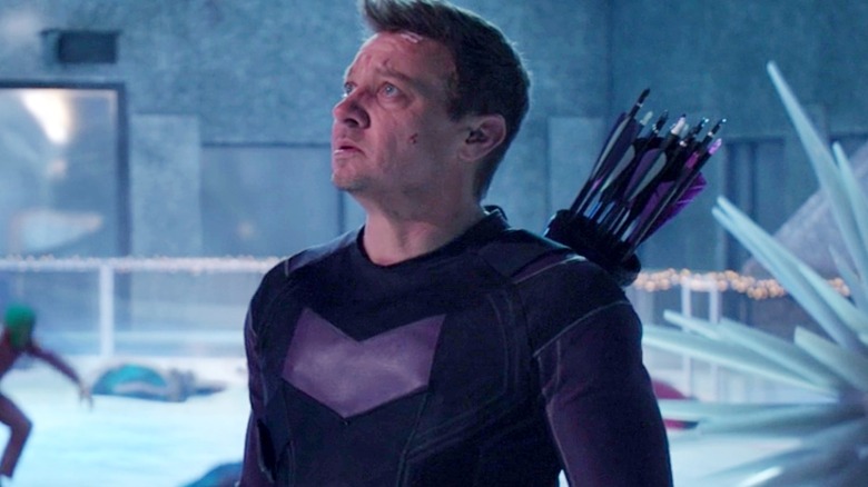 Hawkeye's new costume