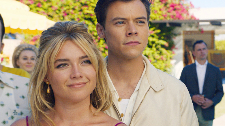 Florence Pugh and Harry Styles in Don't Worry Darling