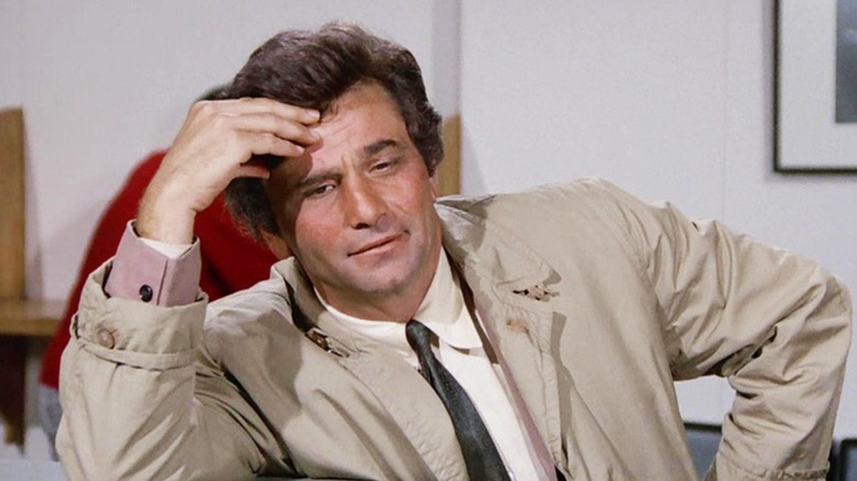 Colombo from Peter Falk understands the value of the question "Only one thing" In Colombo