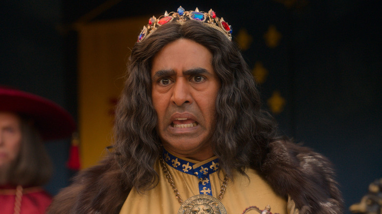Quasi character wearing a wig