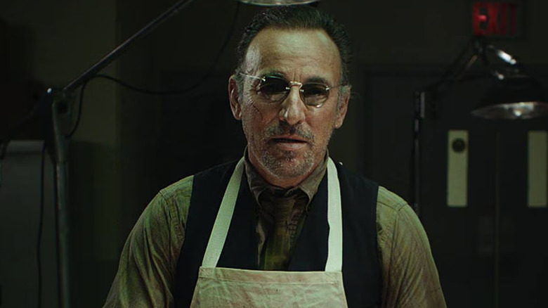 Bruce Springsteen as Giuseppe wearing sunglasses in Lilyhammer
