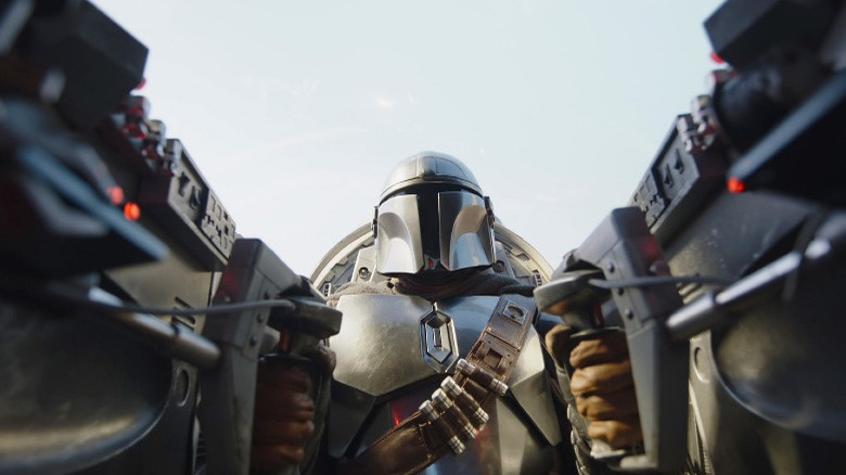 Din Djarin in The Book of Boba Fett