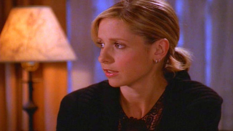 Sarah Michelle Gellar as Buffy on Buffy the Vampire Slayer