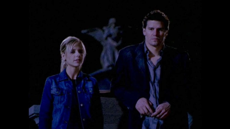 Buffy and Angel in Buffy the Vampire Slayer