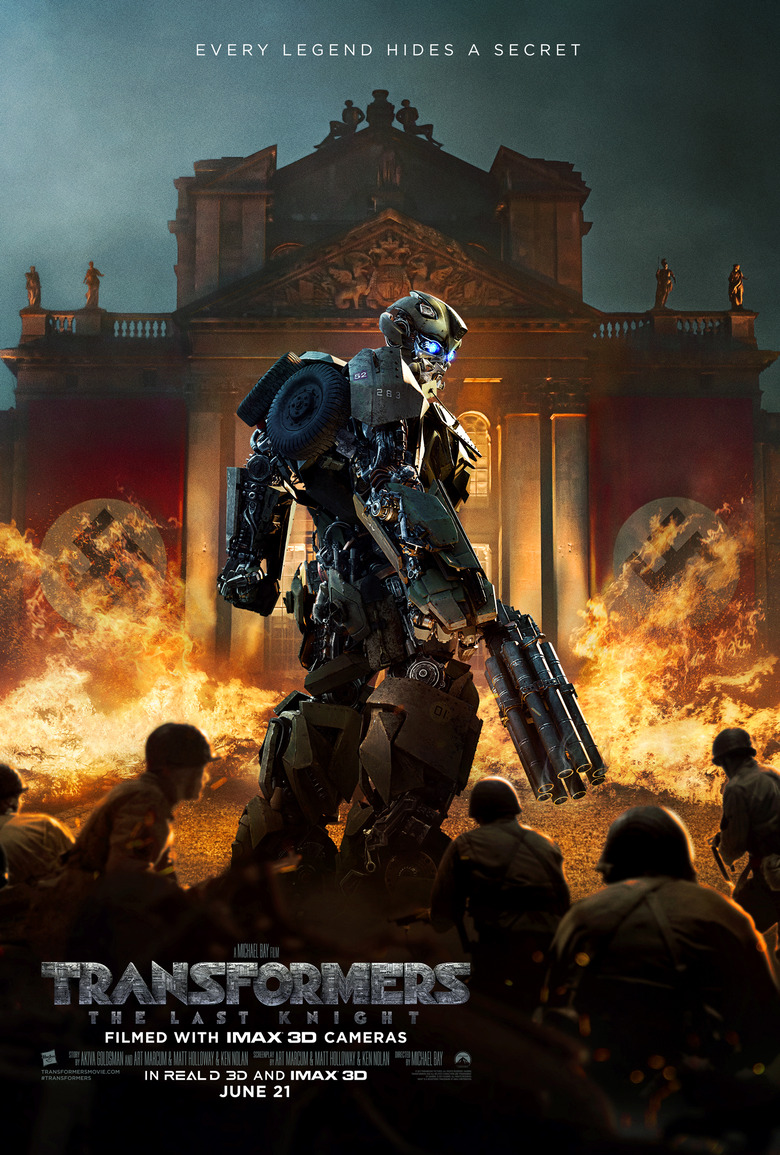 Transformers: The Last Knight Poster - Bumblebee WWII Mode