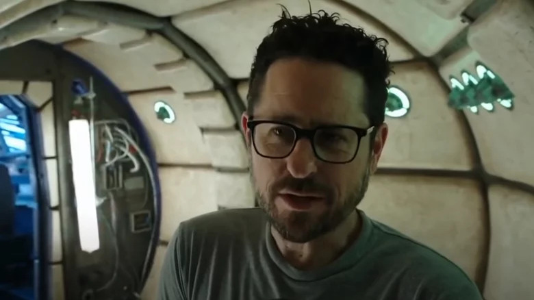 JJ Abrams Star Wars set