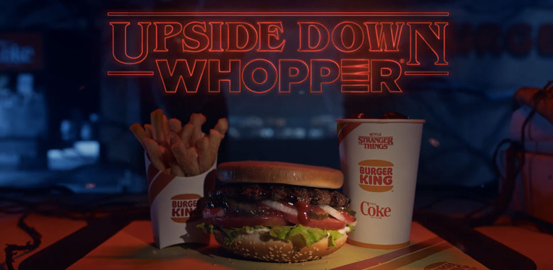 Stranger Things Upside Down Whopper