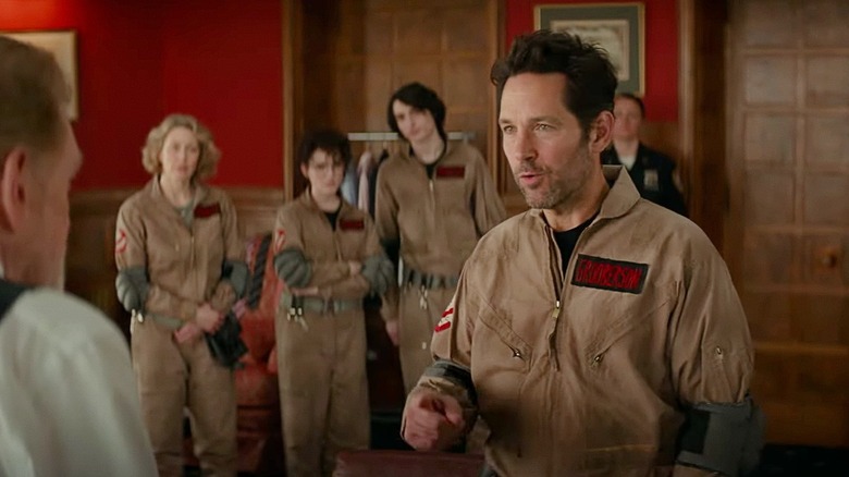 Paul Rudd in Ghostbusters Frozen Empire