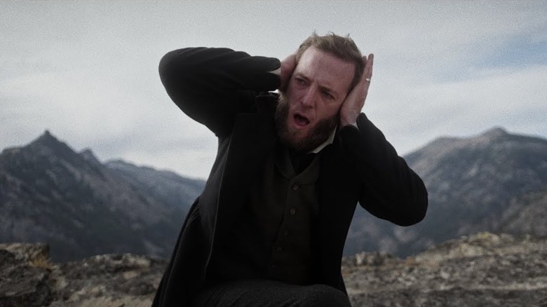 Andrew Hovelson as Ezekiel Thatcher is assaulted by a potentially holy cacophony in Thine Ears Shall Bleed