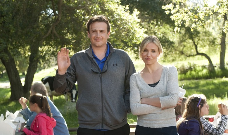 Jason Segel and Cameron Diaz in Bad Teacher