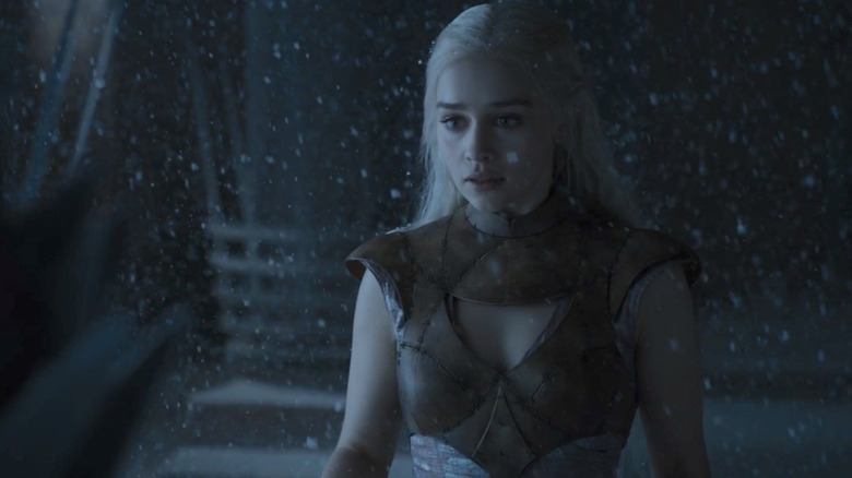 Emilia Clarke as Daenerys Targaryen in Game of Thrones