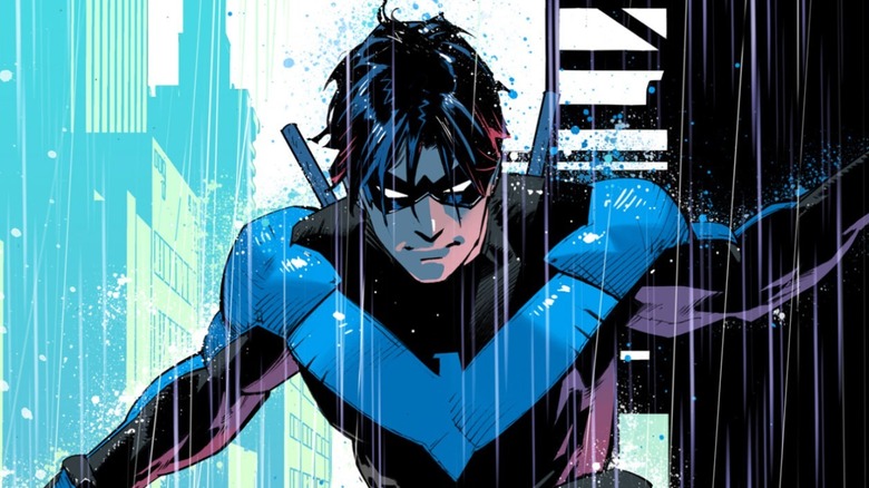 Nightwing in the comic book series