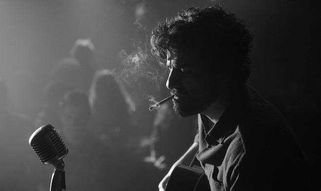 Inside Llewyn Davis - black and white header