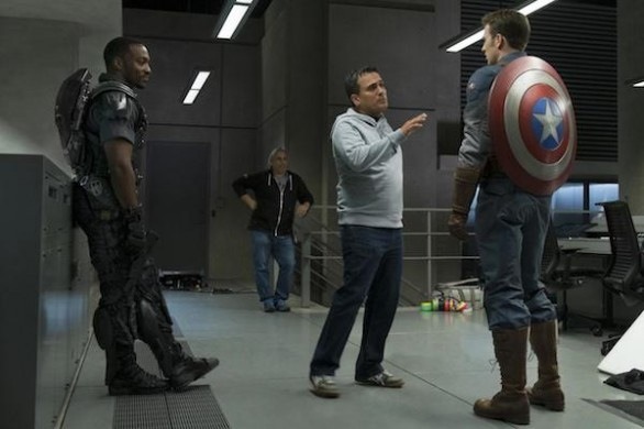 Captain America 2 behind the scenes