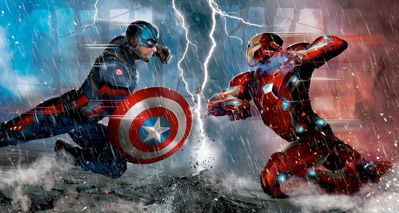Captain America Civil War promo art