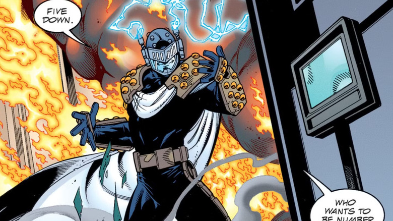 Supermovi Prometheus stands the winner. After winning Batman JLA #16.
