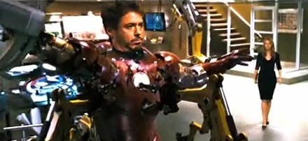 Captain America's Shield Spotted in Iron Man