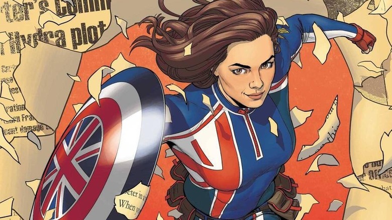 Captain Carter from Marvel Comics' upcoming series
