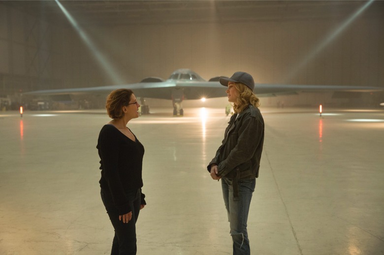captain marvel behind the scenes
