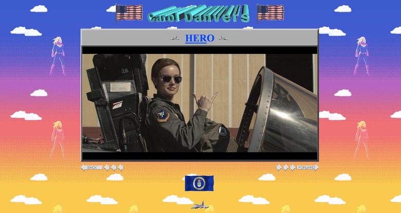 Captain Marvel Website