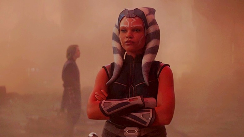 A young Ahsoka in episode 5 of Ahsoka