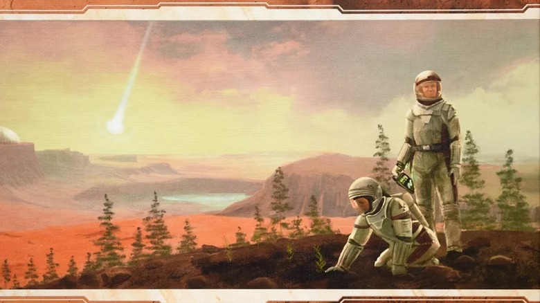 terraforming mars board game box cover