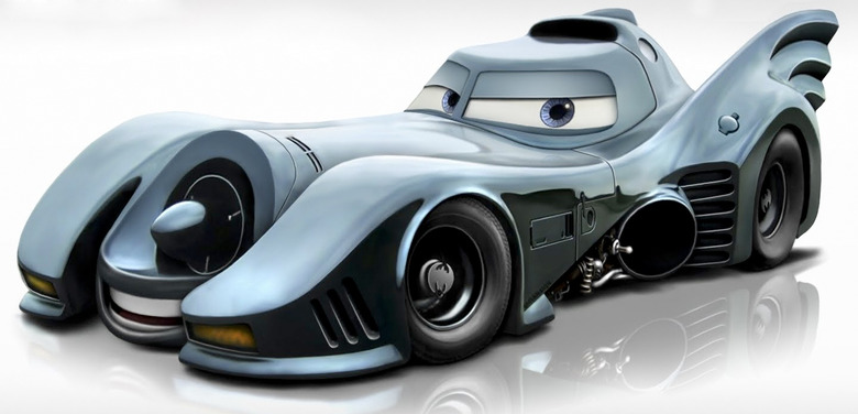 Cars 3 Batmobile Cameos