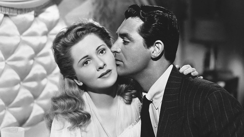 Cary Grant and Joan Fontaine in Suspicion