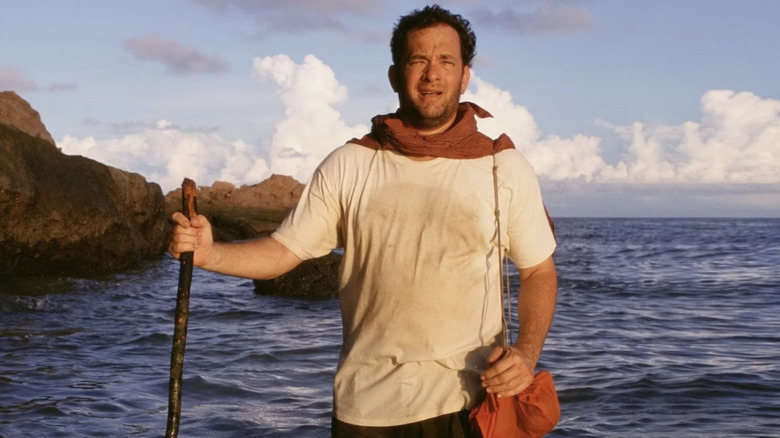 Chuck on the island in Cast Away