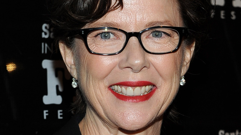 Annette Bening smiling