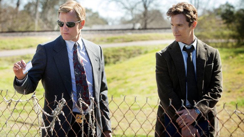 Woody Harrelson and Matthew McConaughey in True Detective