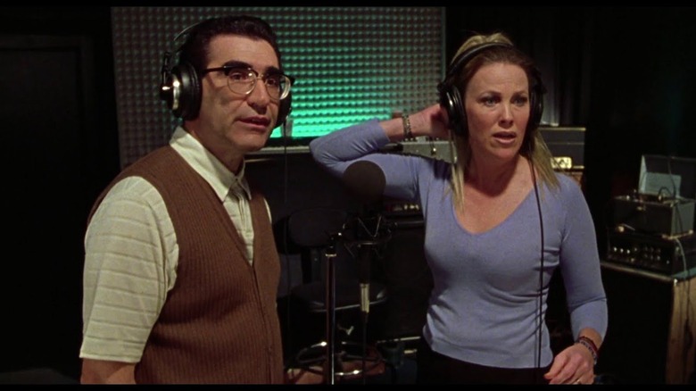 Gerry en Cookie in de opnamestudio van Best in Show