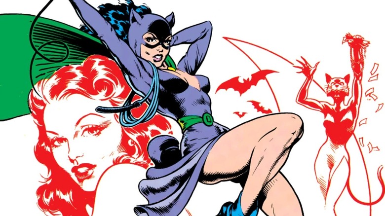Character profile art of Catwoman