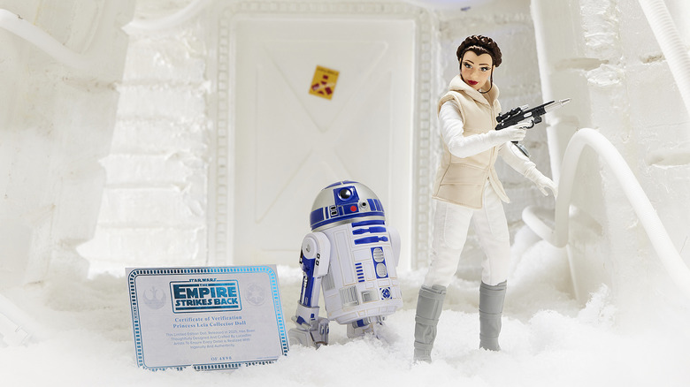 Empire Strikes Back 45th anniversary Princess Leia in Hoth gear doll