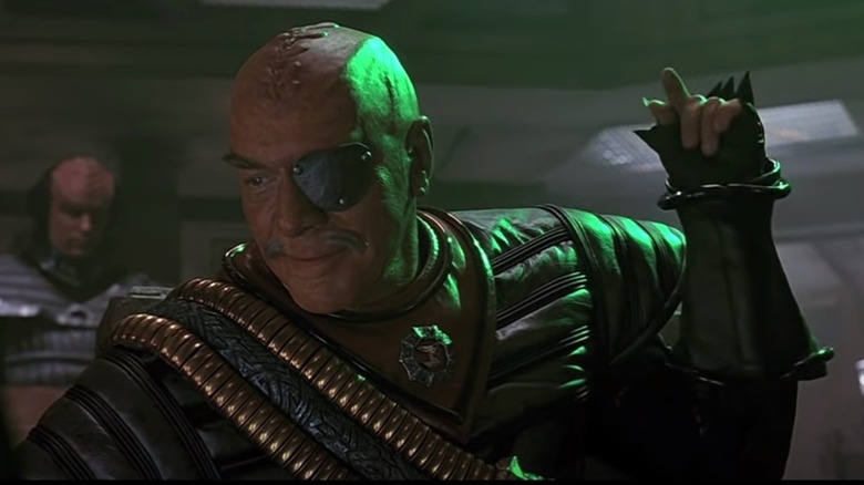 Christopher Plummer commands as Chang in Star Trek: VI: The Undiscovered Country