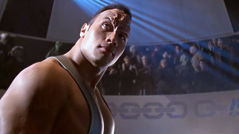 Dwayne The Rock Johnson on "Star Trek: Voyager"