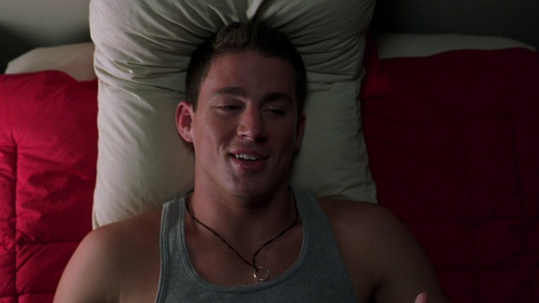 Duke Orsino in bed in She's the Man