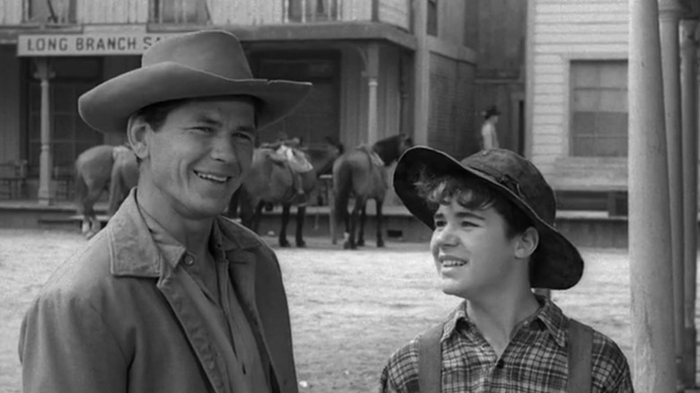 Ben Tiple and Andy in Gunsmoke