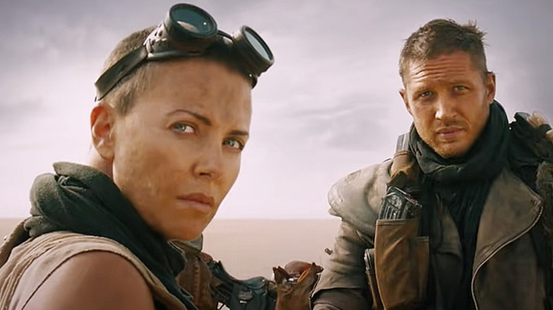Furiosa and Max in Mad Max: Fury Road