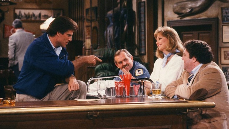 Cheers Ted Danson Shelley Long John Ratzenberger George Wendt