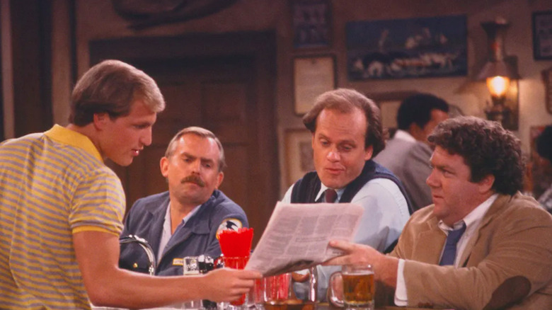 Woody Harrelson Kelsey Grammer George Wendt John Ratzenberger Cheers