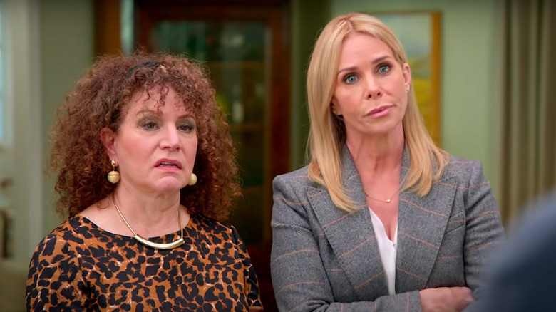 Cheryl Hines and Susie Essman in season 11 of Curb Your Enthusiasm