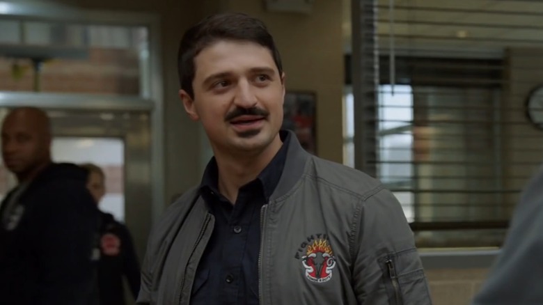 Yuriy Sardarov as Otis in the firehouse on Chicago Fire