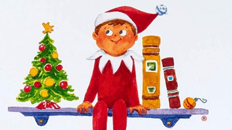 Elf sitting on the shelf