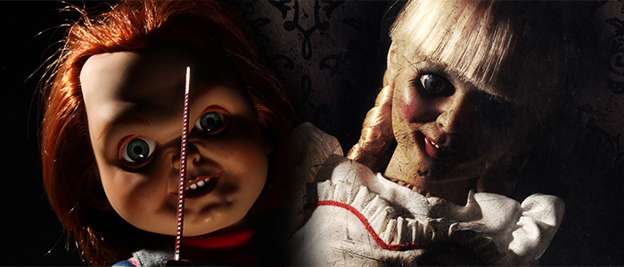 Child's Play Action Figure and Real Annabelle Doll